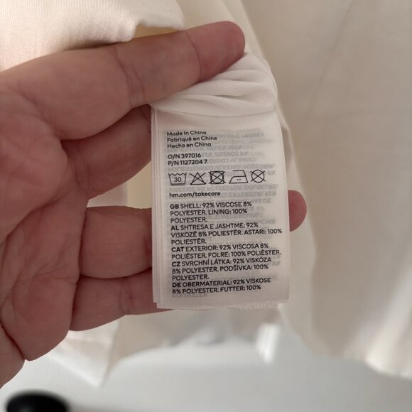 Double breasted Oversized Blazer - Picture 5 of 6